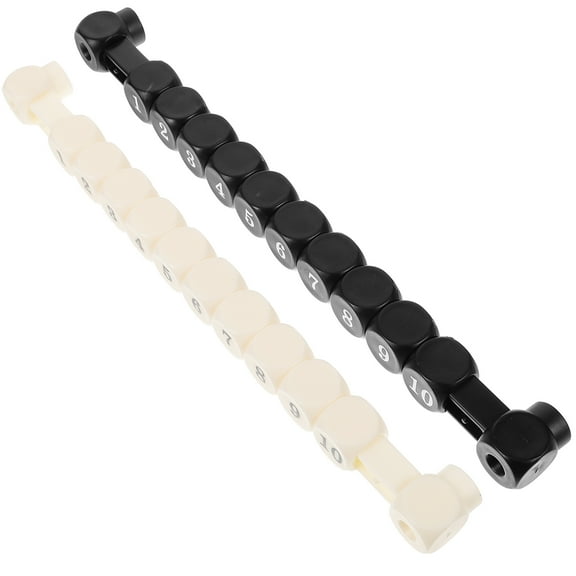 ETHZZLE 2Pcs Multifunctional Foosball Scorekeeper Bars for Table Soccer Game Assorted Color