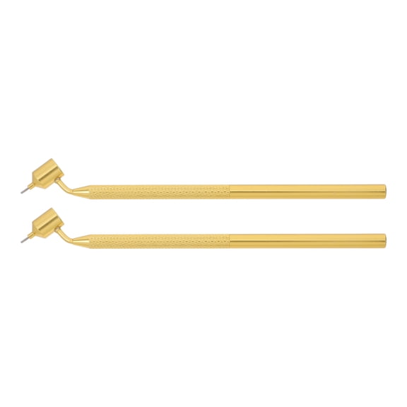 ETHZZLE 2Pcs Multifunctional Touchups Paint Applicator Pen for Fine Line Painting and Car Paint Repairs