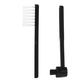 ETHZZLE 2-Pack Black Record Cleaning Brushes for Vinyl Records and CD Players, Dust Removal Tool for Audio Equipment