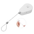 thumbnail image 1 of ETHZZLE 2-Pack White Retractable Security Reel with Steel Wire for Phone, Remote Control, and Small Devices, 1 of 8