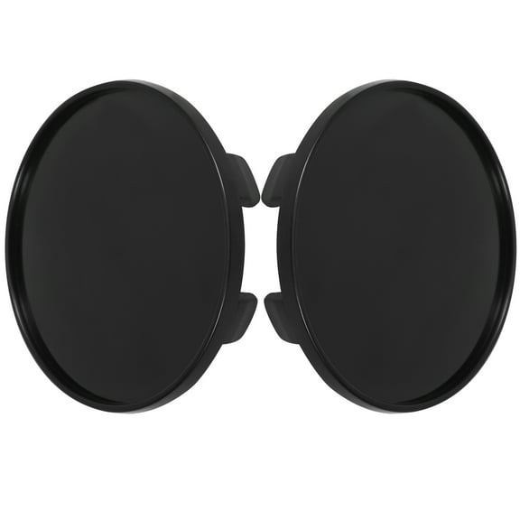 ETHZZLE Hub Cover Wheel Hub Caps Black ABS 2Pcs
