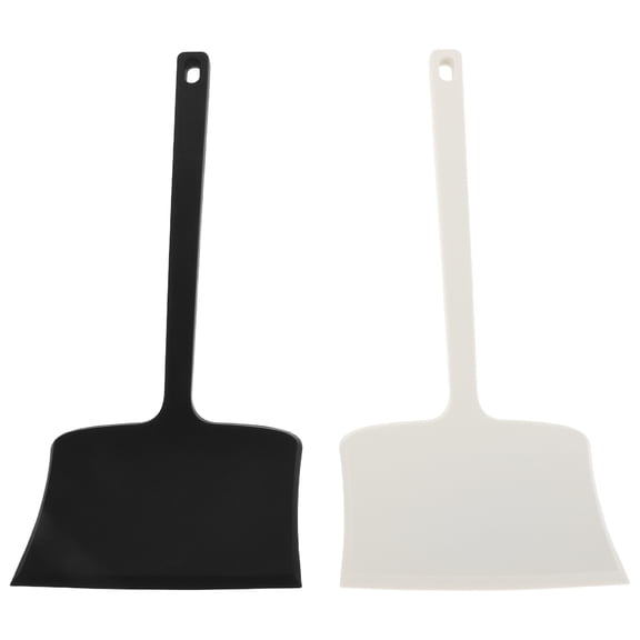 ETHZZLE 2Pcs Assorted Color Silicone Cooking for Pancakes Omelettes Fish and Pizza Flipping