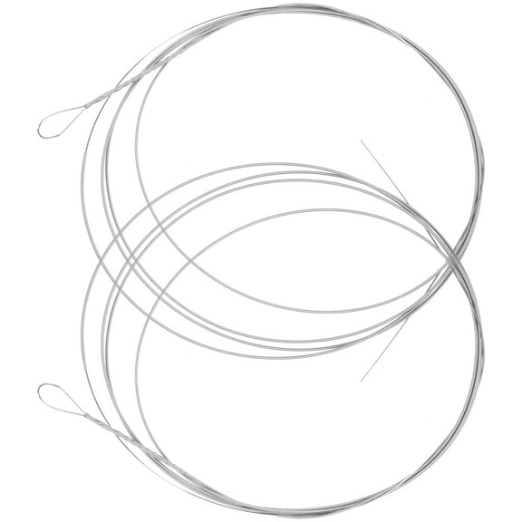ETHZZLE 2-Pack Steel Plated Dulcimer Replacement Strings for Clear Tone and Performance