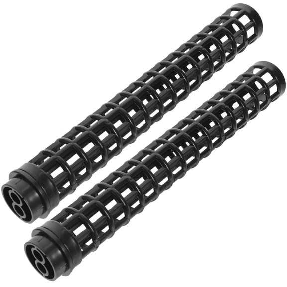 ETHZZLE 2Pcs Small Plastic Moss Pole for Climbing Plants Monstera Support Cylindrical 9.8X1.4in