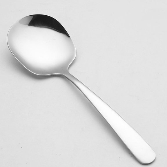 ETHZZLE 2Pcs Heavy Duty Stainless Steel Serving Spoon Large Portion Scoop for Kitchen and Buffet