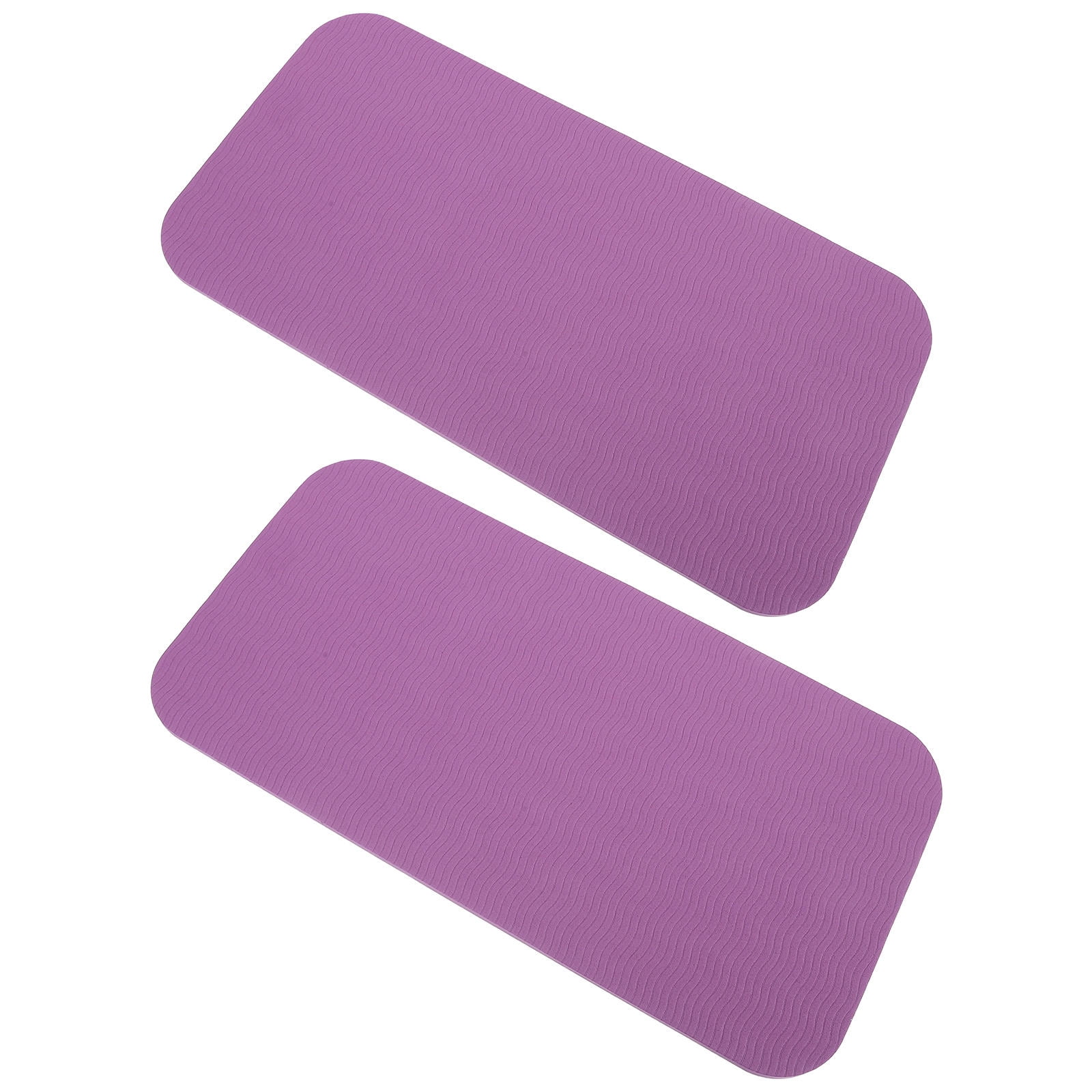 ETHZZLE 2Pcs Purple Tpe Garden Kneeling Pads with Thick Cushion for Comfortable Outdoor Gardening Use