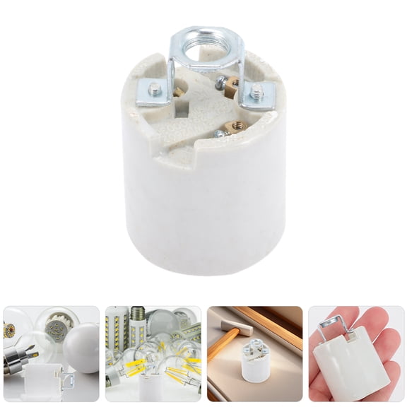 ETHZZLE Light Bulb Socket Versatile Application 2PCS for Home and Office Use
