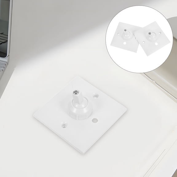 ETHZZLE 2Pcs Pir Infrared Motion Alarm Wall Mount Bracket White for Home with Quick Setup and Heat Dissipation