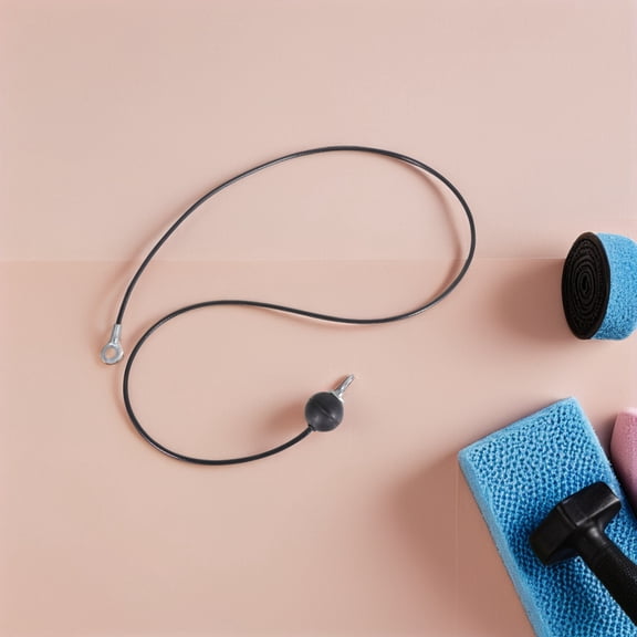 ETHZZLE 2pcs Cable Machine Accessories - Gym Cable Replacement 4.59ft Steel Wire Rope 5mm Thick - Fitness Pulley Attachment for Home Gym DIY Weight Machine