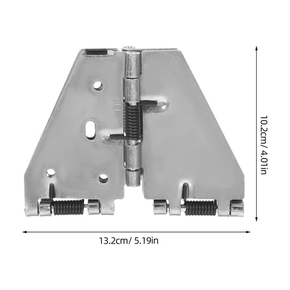 ETHZZLE 2-Pack Drop Leaf Table Hinge Support Brackets with Mounting Screws, Metal Hardware for Folding Desk and Furniture Accessories