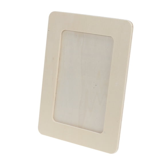 ETHZZLE 2-Pack Unfinished Photo Frames for Creative Painting, Personalization, and Unique Home Decor Crafts