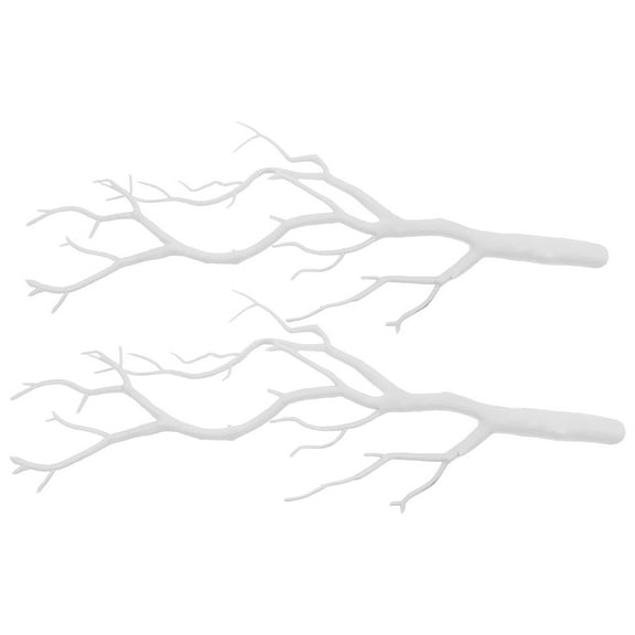 ETHZZLE 2Pcs White Birch Tree Branches Artificial Decorative Stems for Vase Display