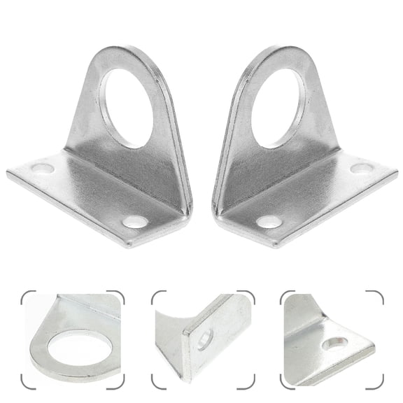 ETHZZLE 3 Pairs Stainless Steel Cylinder Mounting Brackets for Air Cylinder Pneumatic Rod