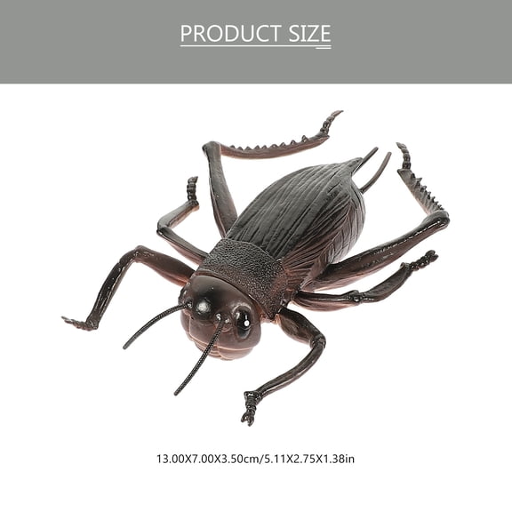 ETHZZLE 3Pcs Simulation Animal Model Ornament Assorted Color PVC Realistic Decorative Insect Models for Desktop