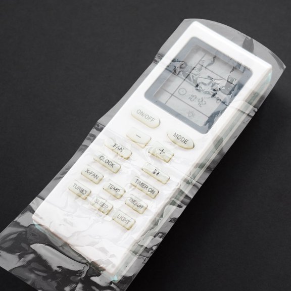 ETHZZLE 30Pcs Transparent Remote Control Protective Covers Heat Shrink Wrap Sleeves Easy Installation