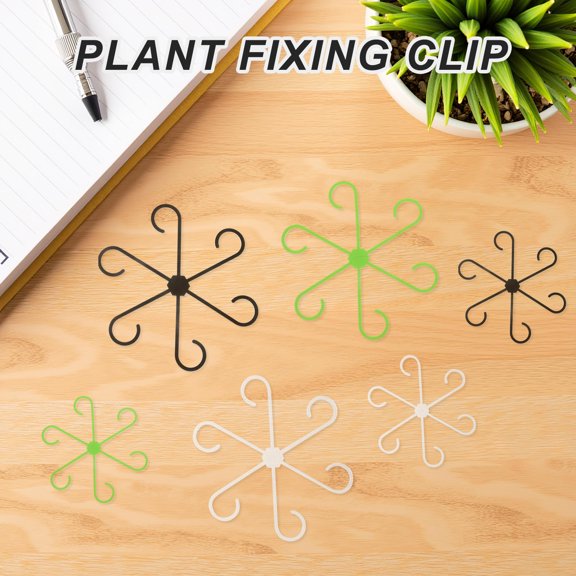 ETHZZLE 36Pcs Plastic Plant Support Frames for Climbing Houseplants and Flower Stem Training