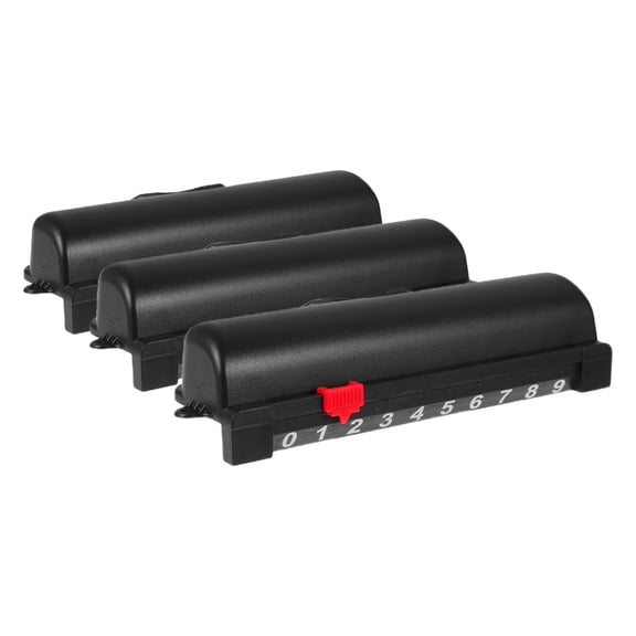 ETHZZLE 3-Pack Compact Black Table Football Score Counters for Precise and Keeping