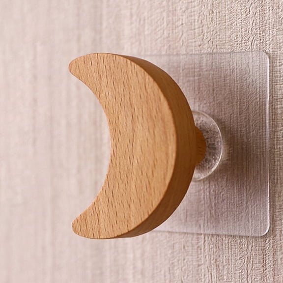 ETHZZLE 3Pcs Farmhouse Towel Hooks Synthetic Material Star Shape Wall-mounted for Bedroom and Living Room