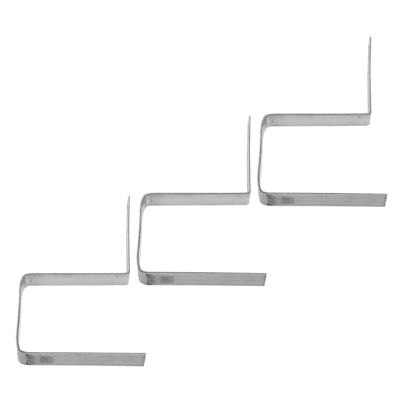 ETHZZLE 3Pcs Metal Gutter Holder Brackets Weatherproof Roof Mounts Sturdy Iron Supports for Home Gutters