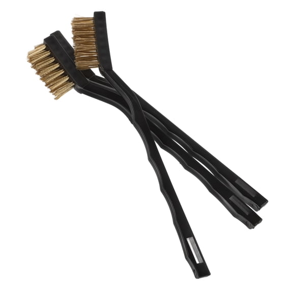 ETHZZLE 3-Pack Heavy Duty Metal Wire Brushes for Rust Removal and Kitchen Cleaning, 17.5 x 2 x 1 cm Tools