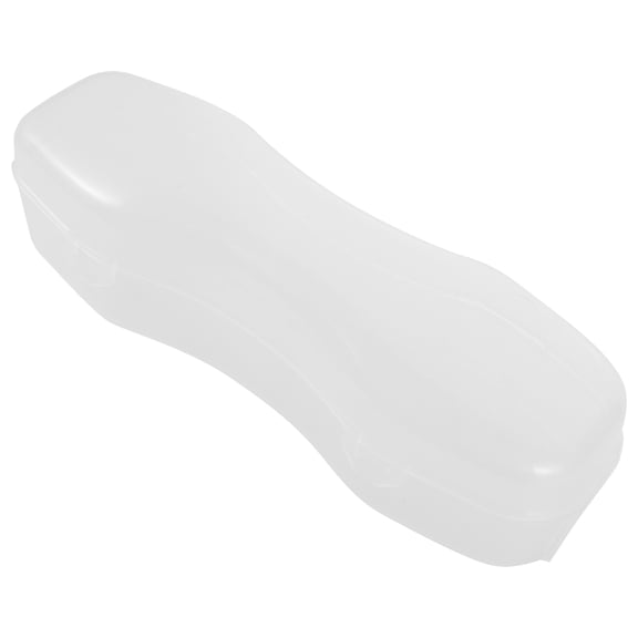 ETHZZLE 3Pcs Swim Goggle Protector Case Transparent Compact Antiimpact Storage Box for Travel