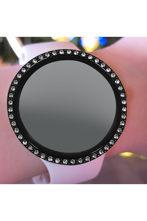 3-Pack Rhinestone Protective Covers for Smartwatch, Scratch Resistant, Easy to Install Watch Screen Cases