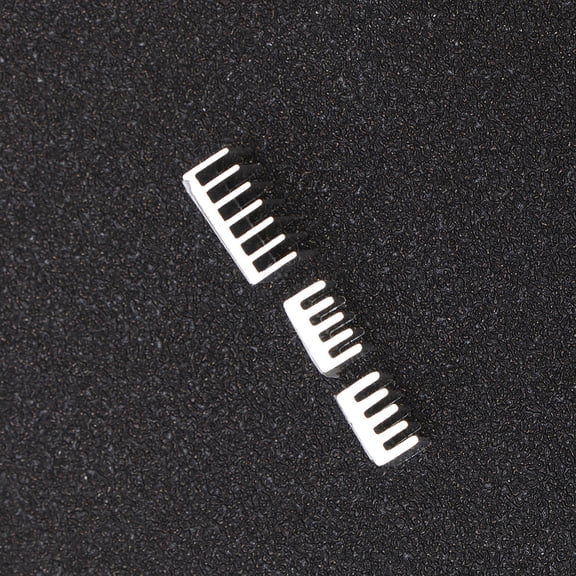 ETHZZLE Aluminum Copper Heat Sinks for Efficient Electronics Cooling 3Pcs
