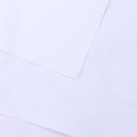 ETHZZLE 3-Pack White Cotton Embroidery Cloth Fabric for Cross and Needlework, Material