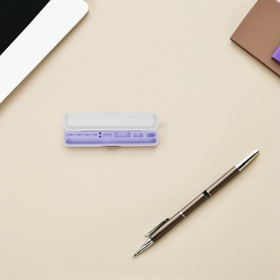 ETHZZLE 3Pcs Drop Resistant Stylus Pen Storage Case with Multi Compartment Organizer