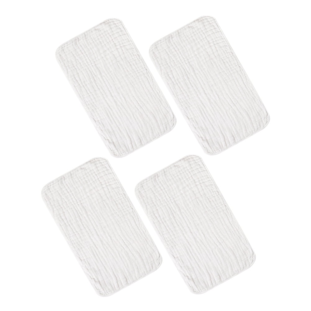 ETHZZLE 4 Pcs Cotton Washcloths for Face Washing Ultra Soft Towels for Daily Use