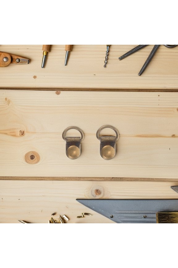 40Pcs Dark Brown Metal Shoe Hooks Buckle Set Stainless Steel Boot Lace Repair Accessories