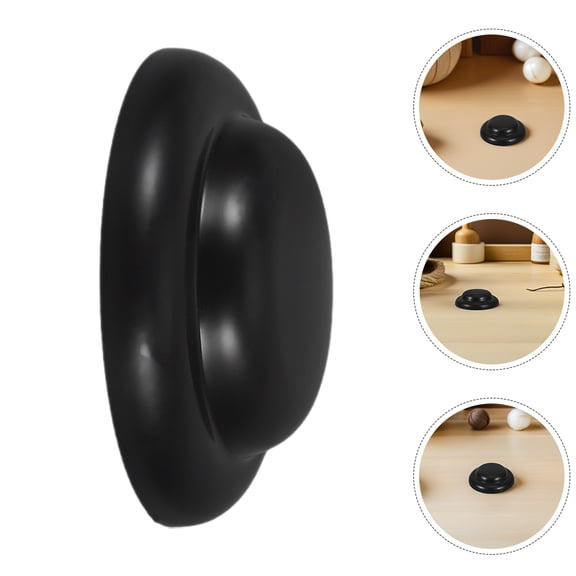 ETHZZLE 4Pcs Patio Umbrella Base Cap Plastic UV Resistance for Commercial Use Black