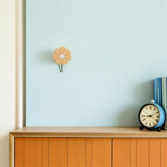 ETHZZLE 4-Pack Peel and Stick Hat Holders, Assorted Colors, Multi-Functional Wall Hooks for Home Organization and Storage