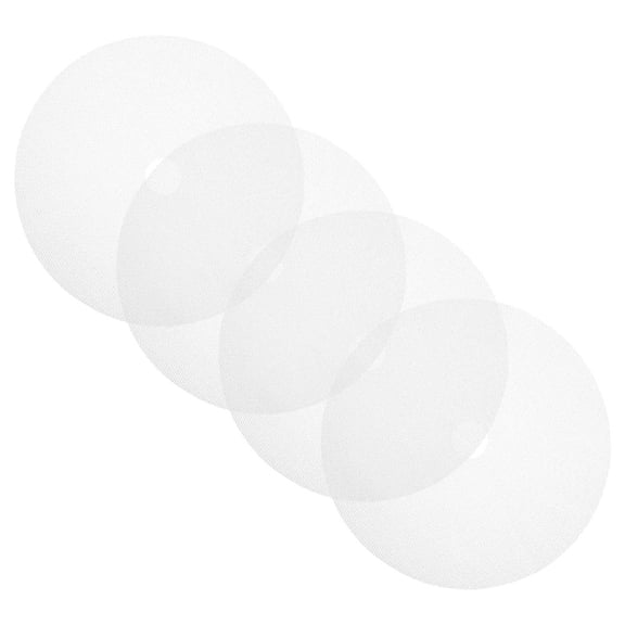 ETHZZLE 4-Pack Reusable Silicone Dehydrator Mats White Drying Pads for Fruits and Vegetables