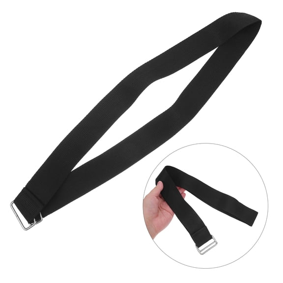 ETHZZLE 4-Pack Black Polyester Storage Bed Pull Straps for Bedroom Furniture, and Easy to Use