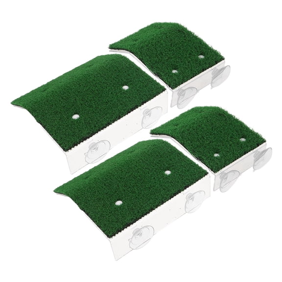 ETHZZLE Green Pet Pool Safety Ramp, Easy Escape for Animals, Sturdy Suction Cups, Outdoor