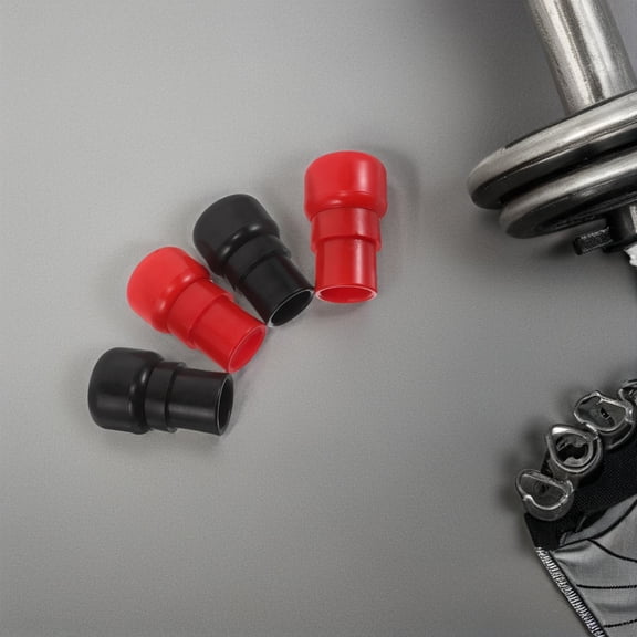 ETHZZLE 4Pcs Outdoor Fitness Handles Assorted Color Heavy Duty No Bearing Design for Workout Equipment Replacement
