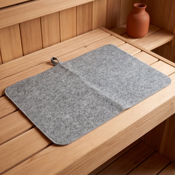 ETHZZLE 4-Piece Sauna Cushion Set with Heat Insulation for Adults, Bathhouse, , and Relaxation Use