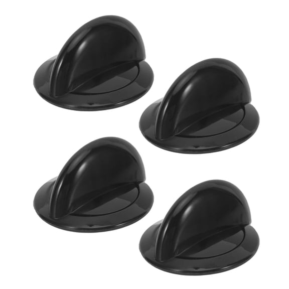 ETHZZLE 4Pcs Adjustable Control Knob Replacement for Slow Cooker Black Easy Installation