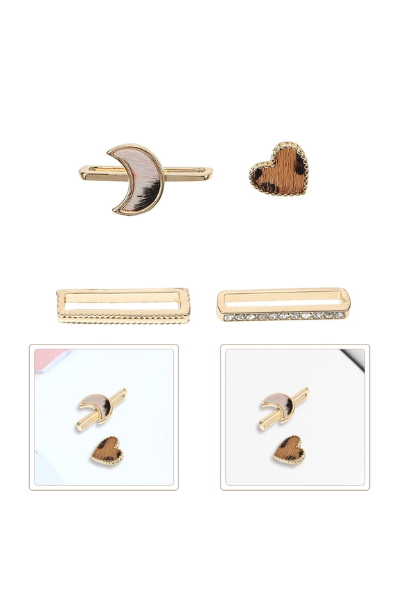 Durable Golden Alloy Watch Strap Rings, Perfect for Smartwatch Band Enhancement