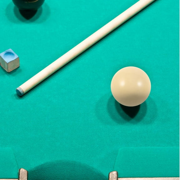 ETHZZLE 4Pcs White Cue Balls for Pool Table Balanced Weight for Controlled Shots