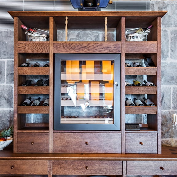 ETHZZLE 4Pcs Khaki Wood Stair Balusters Solid Wood Pillars for Furniture Decoration