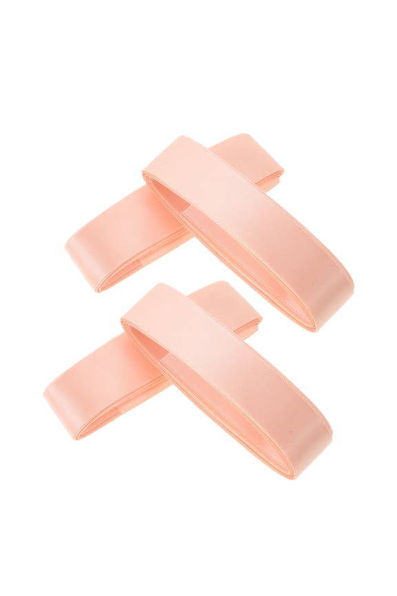 4-Pack Ballet Pointe Shoes with Wide Ribbon Straps for Dance Recital and Stage Performance