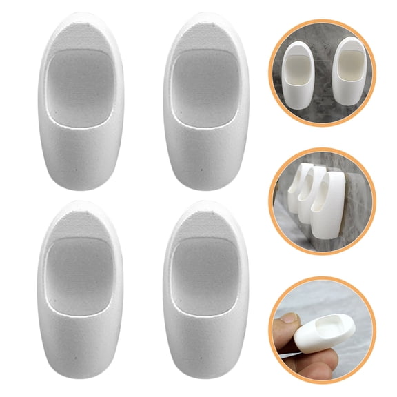 ETHZZLE 4pcs DIY Dollhouse Bathroom Accessories Miniature Toilet Toy 1:40 Urinal Model for Realistic Micro Landscape Decoration