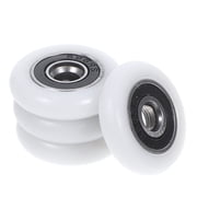 ETHZZLE 4pcs Shower Door Sliding Pulley Rollers for Glass Enclosures, Bathroom