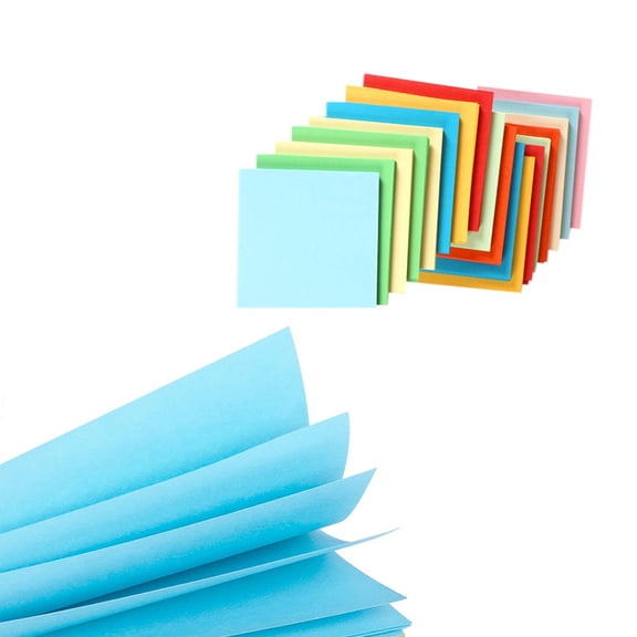 ETHZZLE 500Pcs Construction Paper Assorted Color for Handwork and Folding