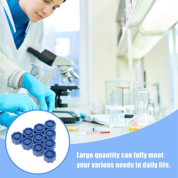 ETHZZLE 50Pcs Dispensing Needle End Caps Plastic Syringe Tips for Industrial Use