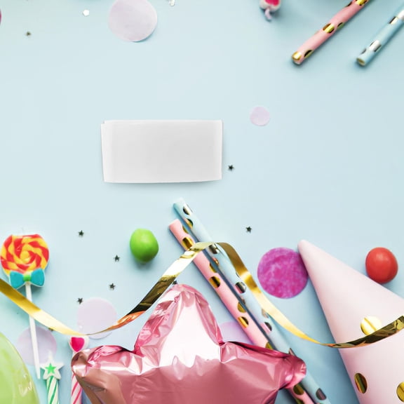 ETHZZLE 50 Pcs Transparent Double Sided Adhesive Dots for Craft Office Use and Balloon Decorations