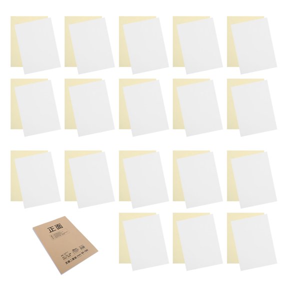 ETHZZLE 50Sets Carbonless Duplicate Paper Note Pad for Smooth Handwriting and Accurate Office Record Keeping