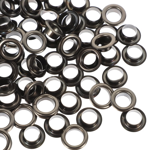 ETHZZLE 50Sets Durable Copper Eyelet and Grommet Kit for DIY Clothing Fabric and Shoe Repair